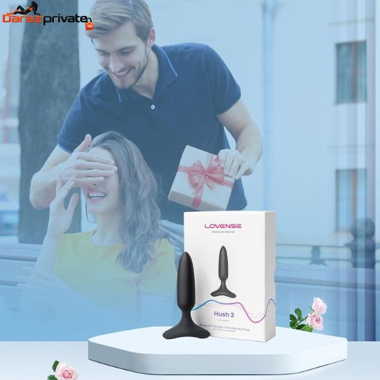 Hush 2 Remote Vibrating Butt Plug | Femail Plug Online