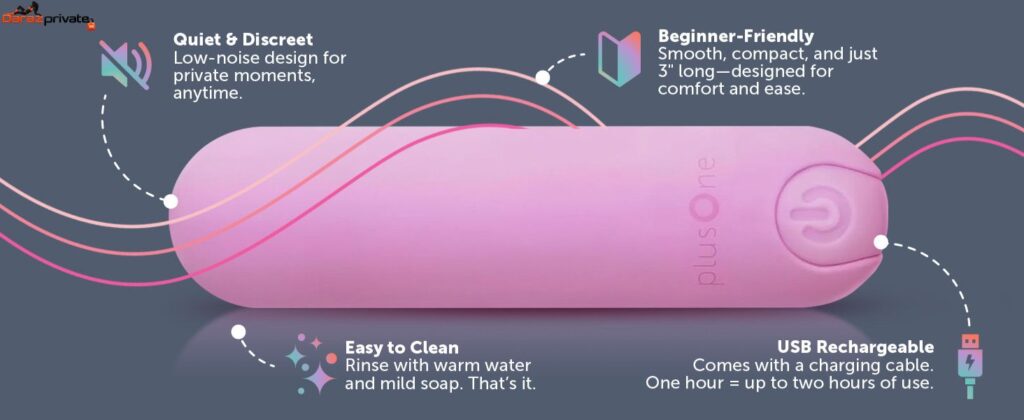 Pink Massager Mini Bullet Vibrator | Female Device Online