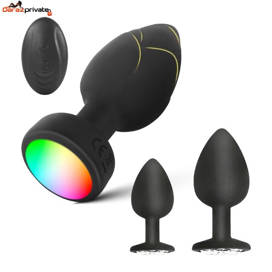 3pcs-led-light-vibrating-butt-plug-kit