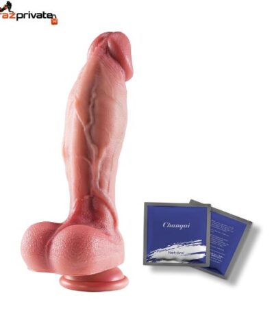 9-5-inch-dual-density-realistic-silicone-dildo