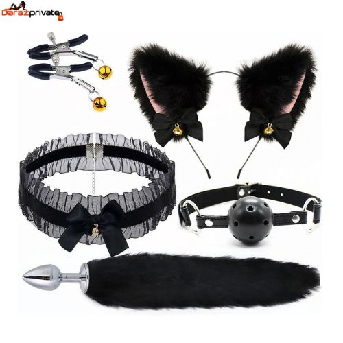 bdsm-foxtail-butt-plug-bondage-kit-5pcs