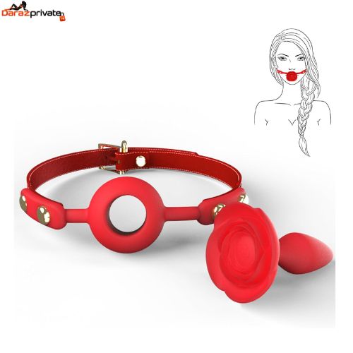 bondage-rose-ball-gag-with-removable-plug