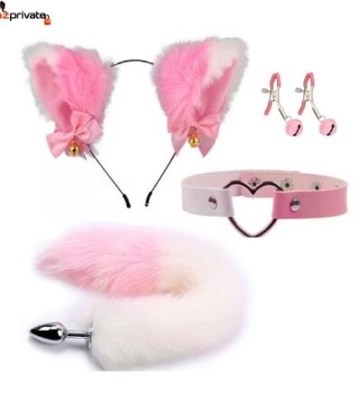 cat-ears-steel-fox-tail-butt-plug