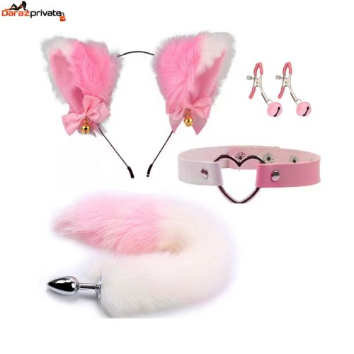 cat-ears-steel-fox-tail-butt-plug