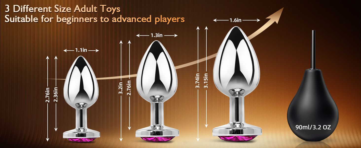 jeweled-4-pieces-anal-plug-training-kit