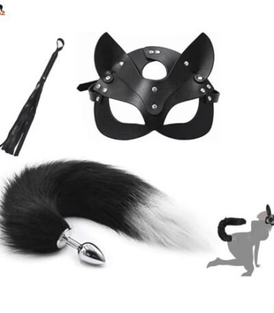 bdsm-cat-mask-kit-with-plush-fox-tail-play-set