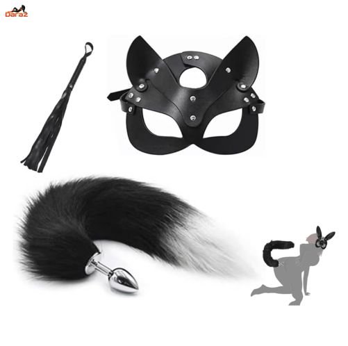 bdsm-cat-mask-kit-with-plush-fox-tail-play-set