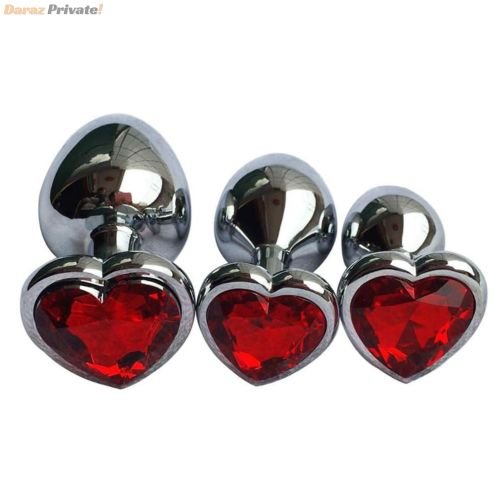 red-heart-3-pc-metal-butt-plug-trainer-kit