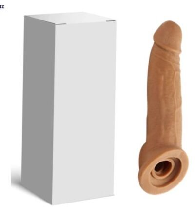threaded-mace-condom-brown-extended-sleeve