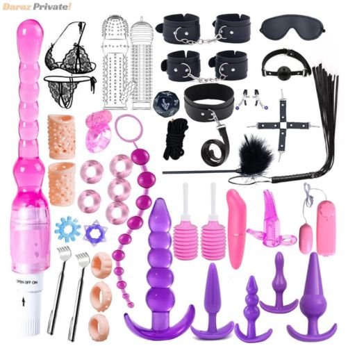 41pcs-sm-bondage-restraint-vibrator-set